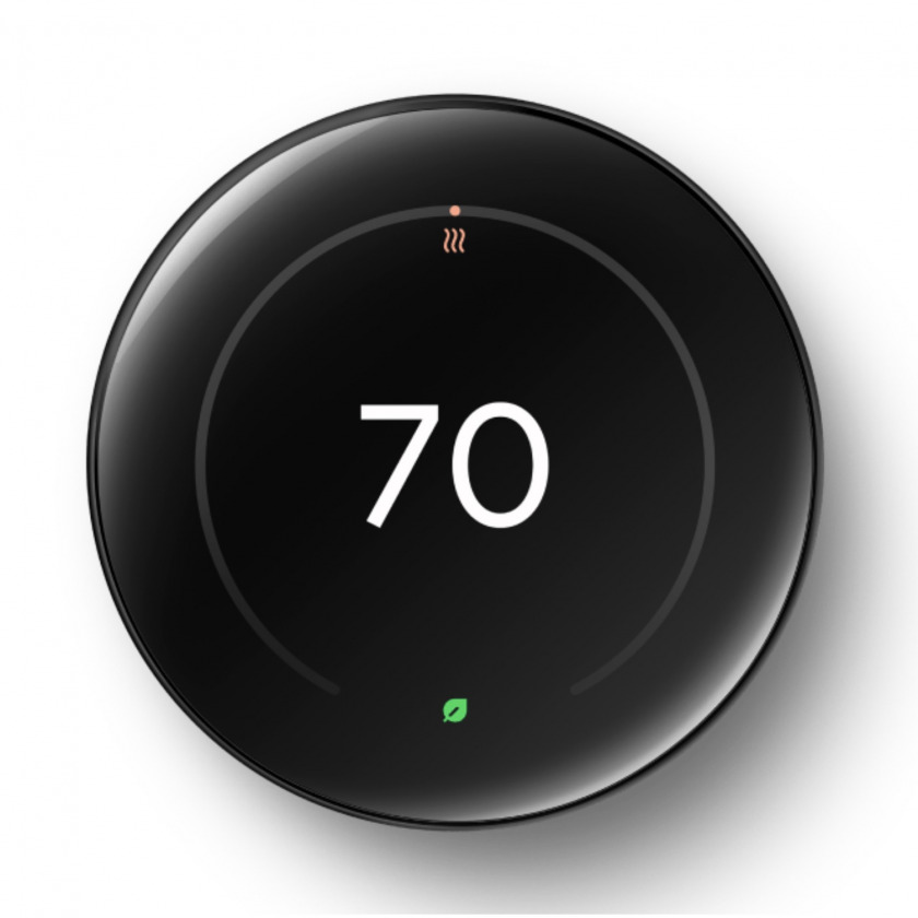   Nest Learning Thermostat 4.0 Polished Obsidian   GA05169-US