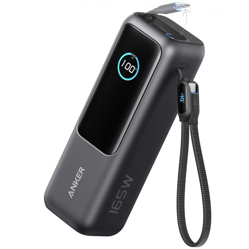   Anker Zolo Power Bank 25000mAh / 165W 1USB/3USB-C/PD Space Black  A1695P11