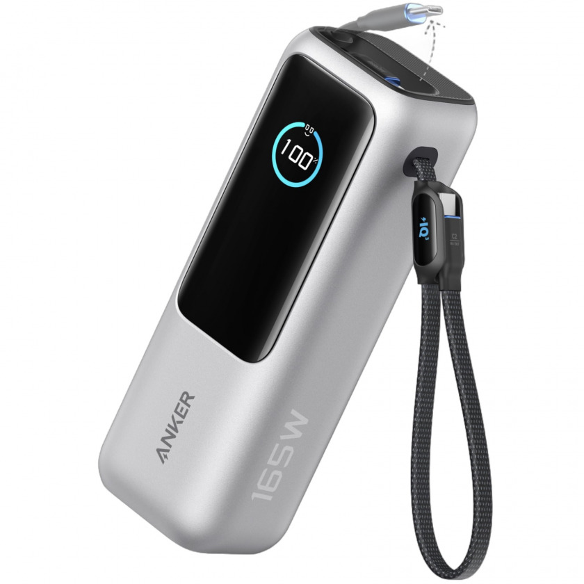   Anker Zolo Power Bank 25000mAh / 165W 1USB/3USB-C/PD Silver  A1695P41