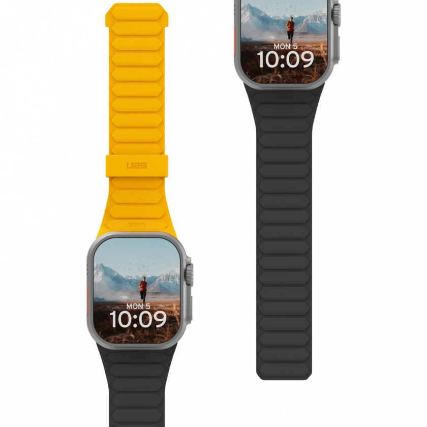   UAG Pathfinder Silicone Heritage Yellow/Black  Apple Watch 42/44/45/46/49  / 194161118240