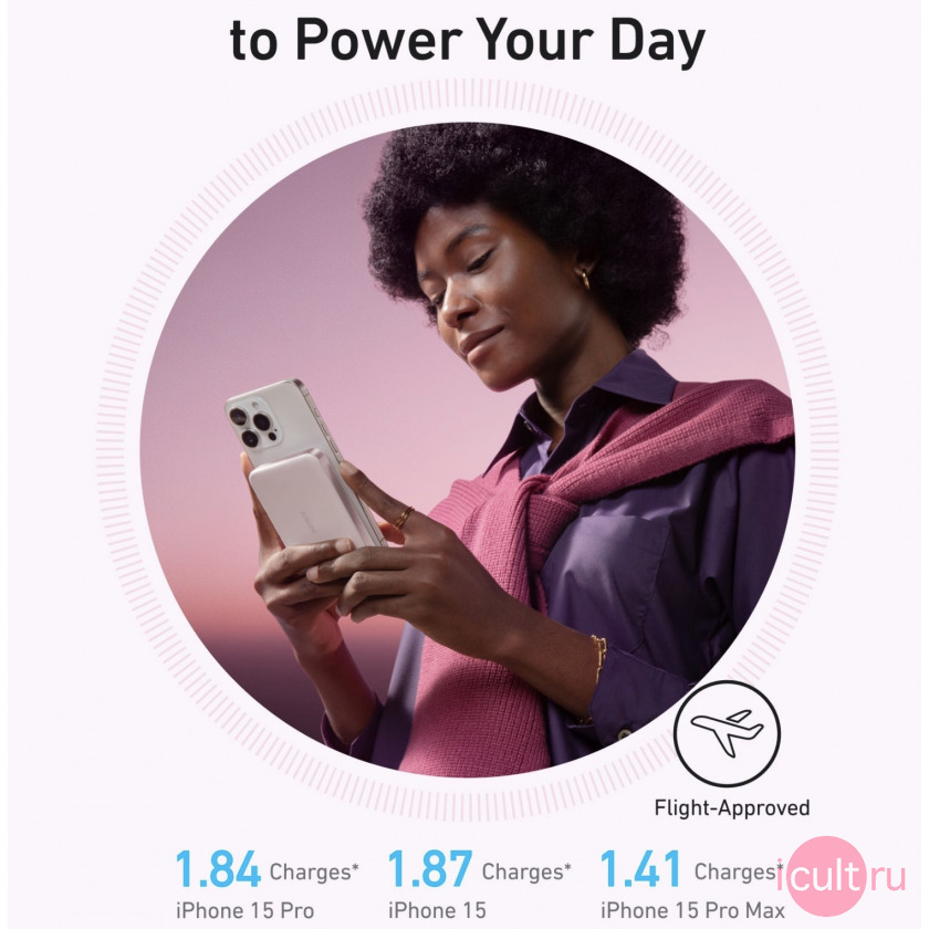 Anker MagGo Power Bank (10K, Slim) c Ultra-Fast 15W Wireless Charging  
