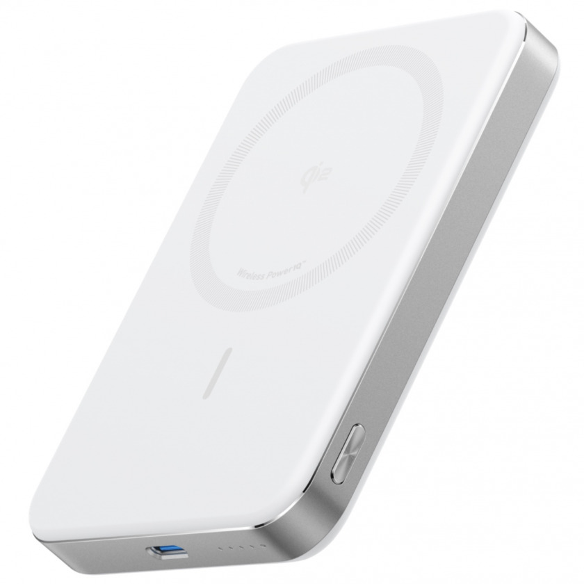   Anker MagGo Power Bank 10000mAh Aurora White   iPhone c Magsafe