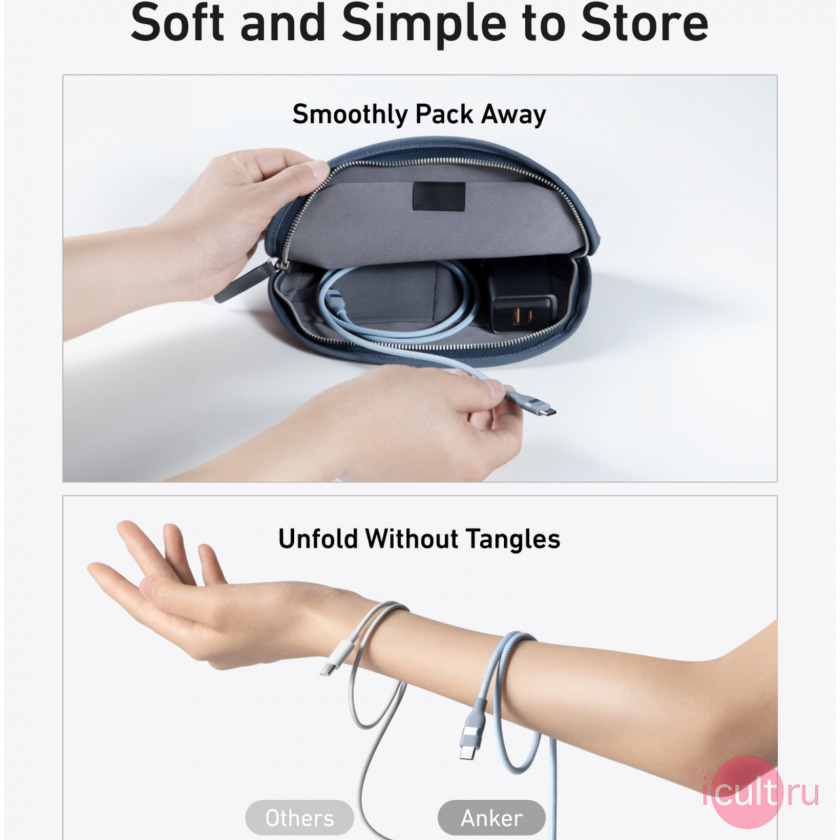   ,    Anker Upcycled-Braided Cable 240W USB-C to USB-C 180 .