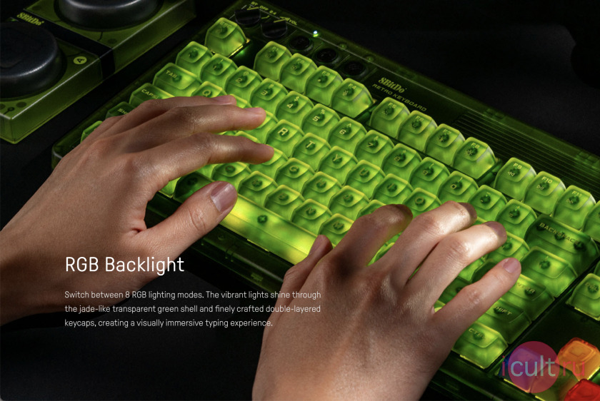   8BitDo Retro 87 Mechanical Keyboard - Xbox Edition