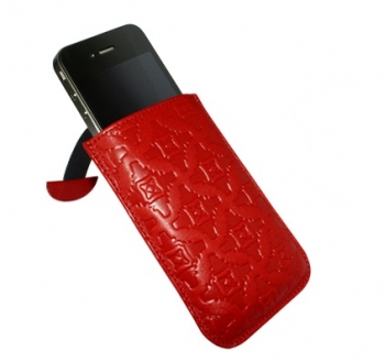    iPhone 4 PielFrama Pull Case Red  175031