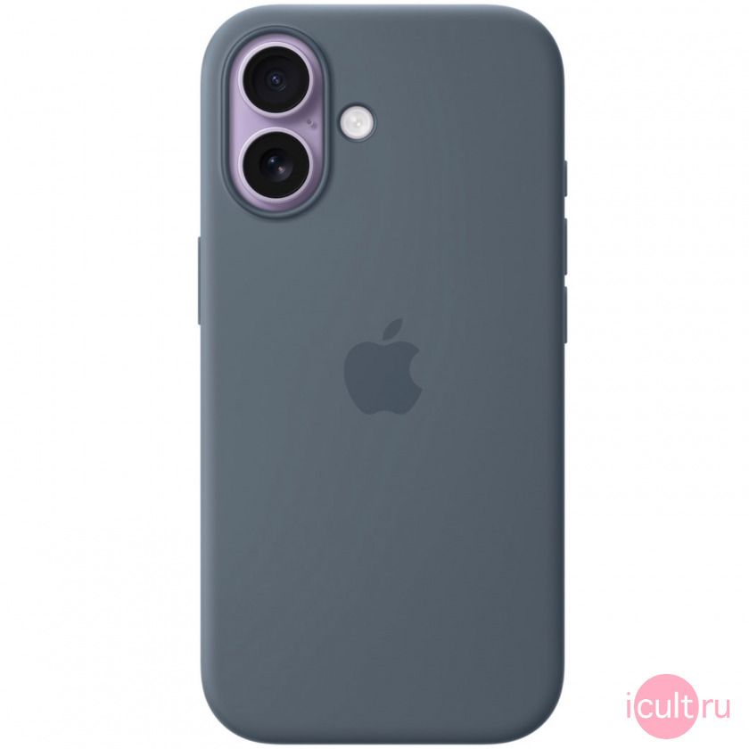 iPhone 17 Silicone Case with MagSafe Anchor Blue  