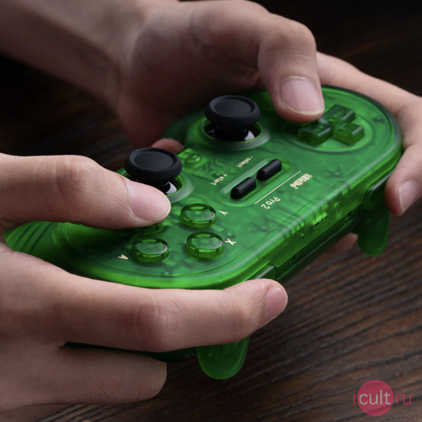 �������� 8BitDo Pro 2 Special EditioJade Green Hall Effect Joystick �������