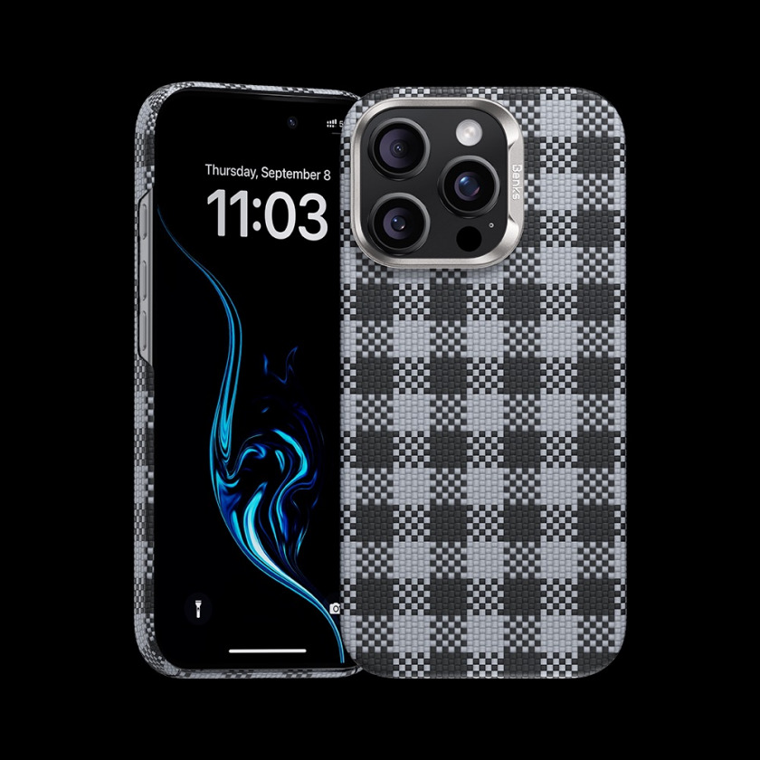 ����� Benks ArmorVichy Spin Case built with Kevlar� for iPhone 16 Pro ������ ������ C.K.FL.AP.WG.BF65