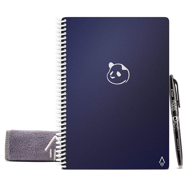 ����� + ������� Rocketbook Panda Planner Letter A4 Dark Blue ����-����� PAN-L-RC-CDF-FR