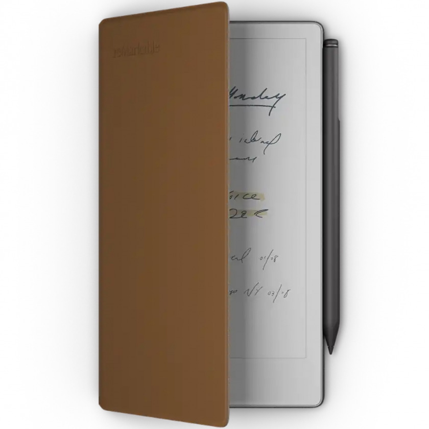 �����-������ reMarkable Book Folio Premium leather Brown ��� reMarkable Paper Pro Move ����������