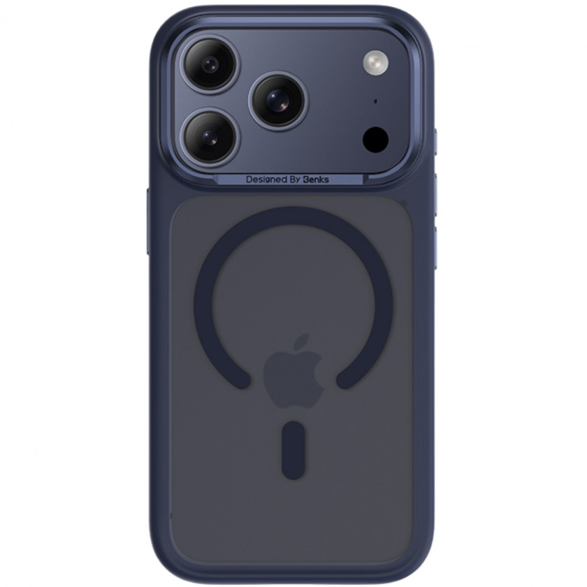 ����� Benks Mist Protective Case with MagSafe ��� iPhone 17 Pro Blue ����� C.K.FF.AP.BE.A069