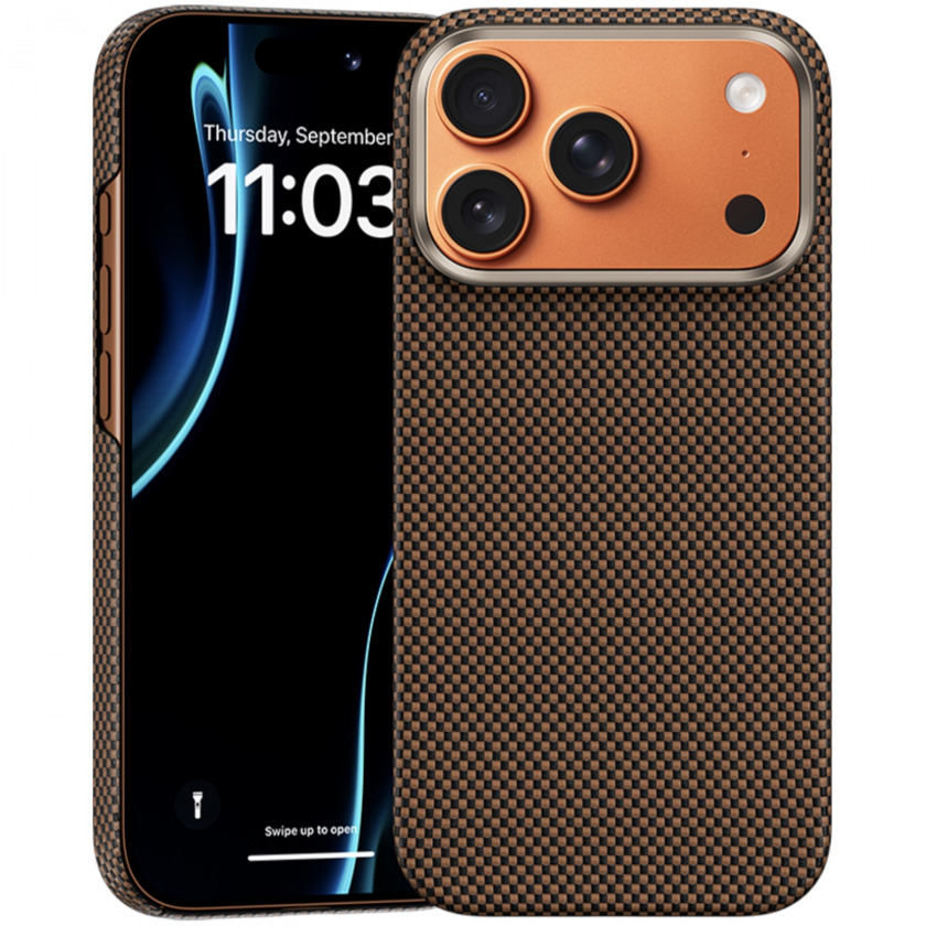 ����� Benks ArmorGrid ArmorTint Case built with Kevlar with MagSafe ��� iPhone 17 Pro Dawnlight Gold ������� C.K.FL.AP.GD.A069