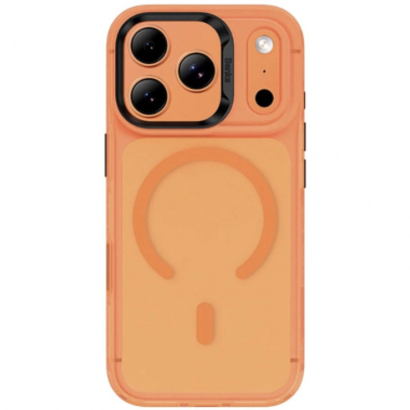 ����� Benks Lucid Armor Case with MagSafe ��� iPhone 17 Pro Orange ��������� C.K.JC.AP.OR.C069