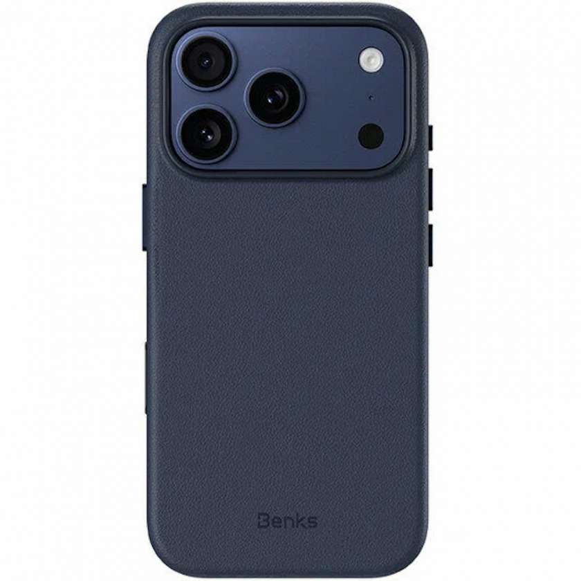 ����� Benks VitaPro Phone Case with MagSafe ��� iPhone 17 Pro Blue ����� C.K.QY.AP.BE.A069