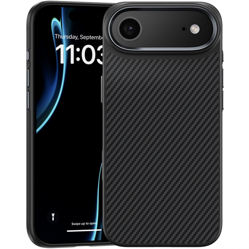 ����� Benks ArmorPro 600D Case built with Kevlar with MagSafe ��� iPhone 17 Air Black ������ C.K.FL.AP.BK.A068