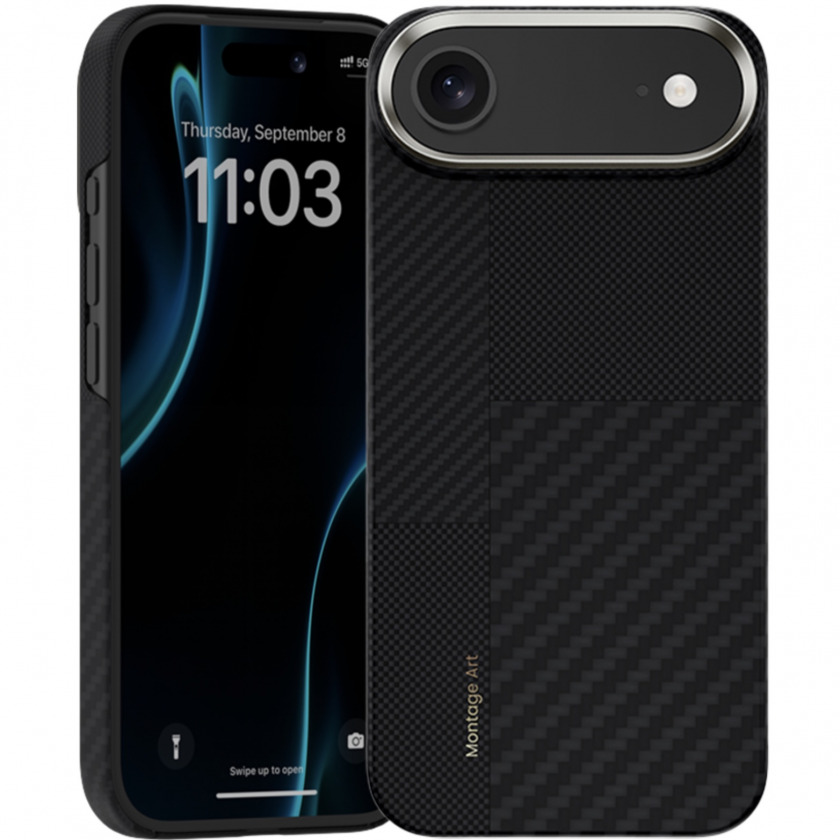 ����� Benks Montage ArmorAir Case built with Kevlar for iPhone 17 Air C.K.FL.AP.BK.MB68