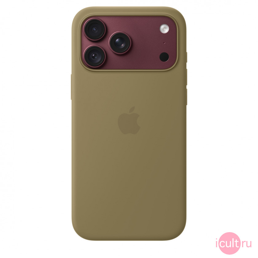 Apple iPhone 18 Pro Silicone Case with MagSafe Crisp Olive ������ &mdash; �����, ������� �����, ��� ������� &mdash; ��� �� ������, � ������ 🎨📱