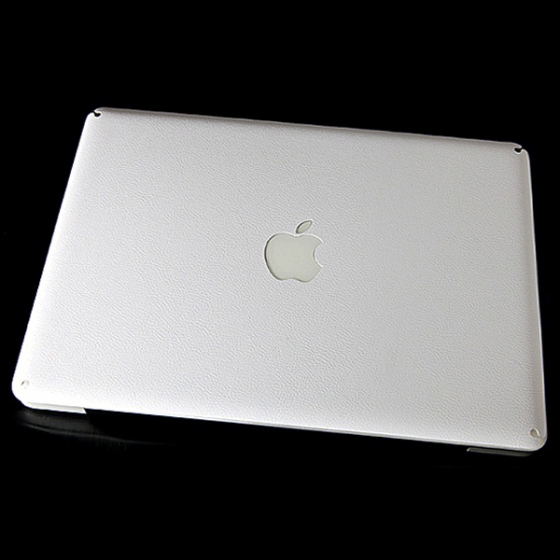 Декоративная пленка SGP Skin Guard Leather White для MacBook Pro 15&quot; белая SGP04217