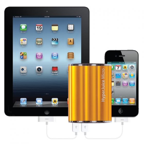 ����������� ����������� HyperJuice Micro External Battery Gold 2.1A/2USB/3600mAh HJ36-GOLD