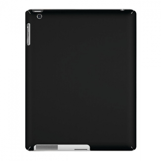  Macally Snap-On Case Black  iPad 2/3/4  SNAP-2B
