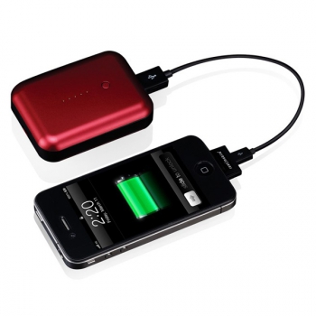   JustMobile Gum Plus Red 2.1A/1USB/5200mAh  PP-168SRE