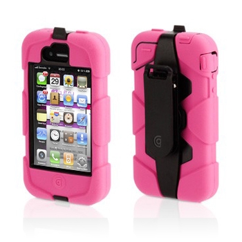      Griffin Survivor Black/Pink  iPhone 4/4S  GB02476