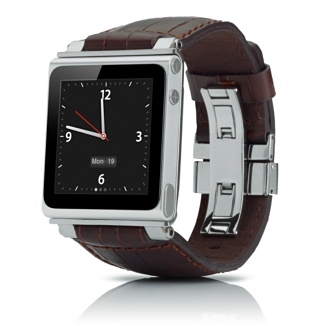  iWatchz Timepiece Leather Watchband   ipod nano 6G
