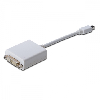 Кабель Digitus DisplayPort adapter cable mini DP-DVI (24+5) AK-340406-001-W