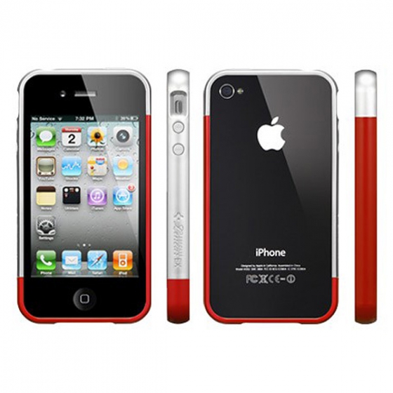 �����-������ SGP Linear EX Meteor Series Dante Red ��� iPhone 4/4S ������� SGP08377