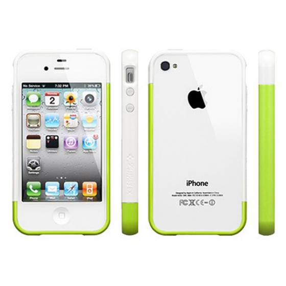 �����-������ SGP Linear EX Meteor Series Lime ��� iPhone 4/4S ������ SGP08375