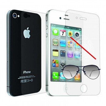    Ozaki iCoat Anti-finger &amp; Glare+Screen Protector  iPhone 4/4S IC857