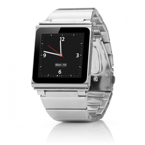  iWatchz Elemetal Silver Watchband   ipod nano 6G