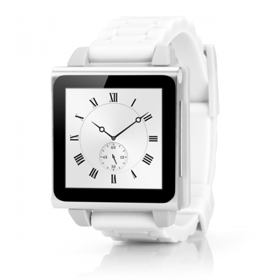     iPod Nano 6G HEX Vision Plastic Watchband White  HX1146
