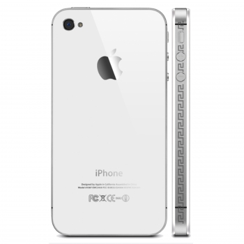 ic6762 Лазерная гравировка на рамке iPhone 4/4S