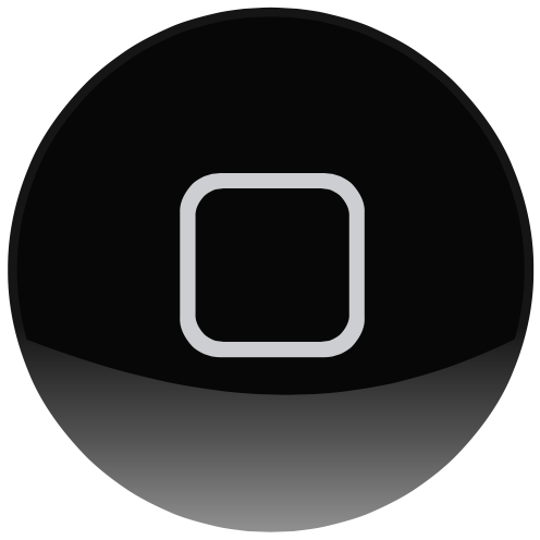 Кнопка Home iPhone 4/4S Black