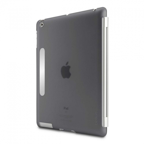- Belkin Snap Shield Secure Smoke  new iPad  F8N745cwC00