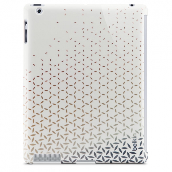 Чехол-накладка Belkin Snap Shield Remix для new iPad белый F8N746cwC01