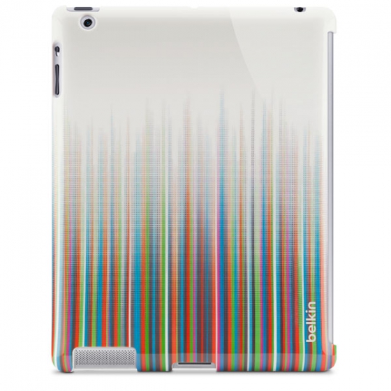 Чехол-накладка Belkin Snap Shield Remix для new iPad белый F8N746cwC02