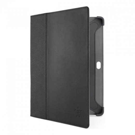 Кожаный чехол-подставка Belkin Leather Cinema Folio Black для Samsung Galaxy Tab 2 10.1&quot; черный F8M393cwC00