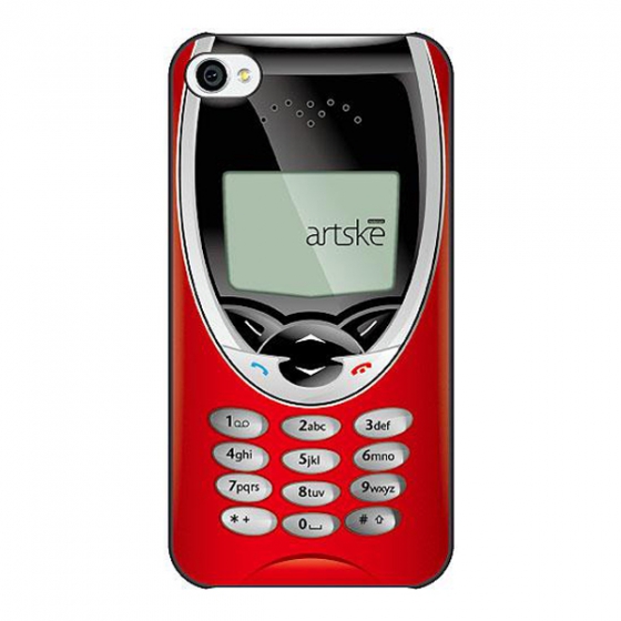 Чехол artske Old Mobile Red для iPhone 4/4S UC-D12R-IP4S