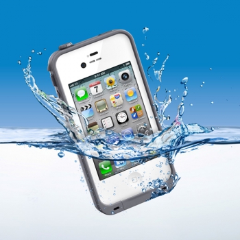    LifeProof White/Gray  iPhone 4/4S /