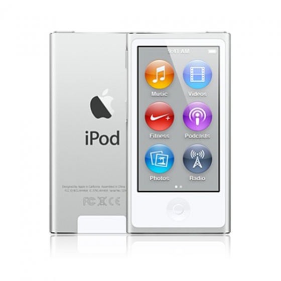 MD480 Apple iPod Nano 7 16Gb Silver ����������� 
