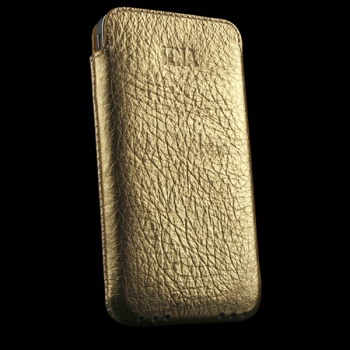 Кожаный чехол Sena Ultraslim Gold для iPhone 4/4S золотистый 156157