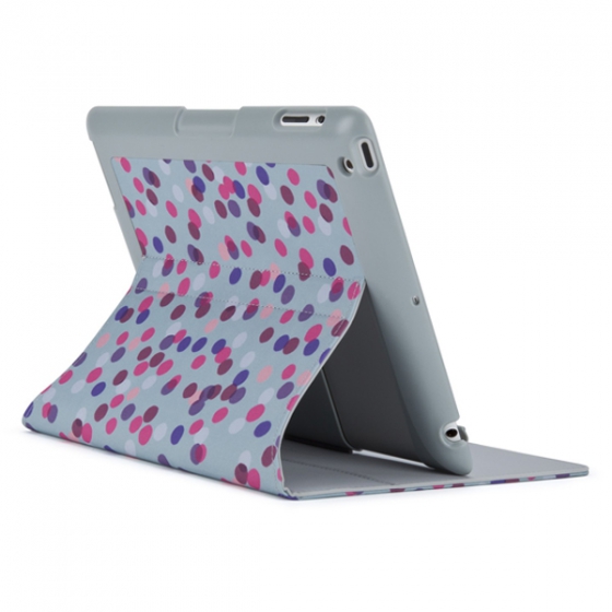 - Speck FitFolio SprinkleTwinkle Grey  iPad 2/3/4 SPK-A1192