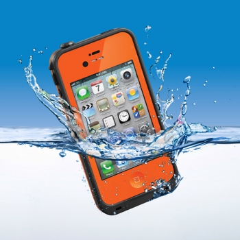    LifeProof Orange/Black  iPhone 4/4S /