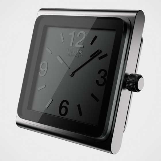 ������ Lunatik Antik Analog Watch Shadow Black ��� iPod nano 6G ������ ABLKB-016