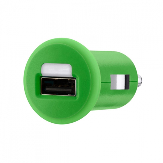  Belkin Micro Car Charger Green 1A/1USB  USB   F8J018cwGRN