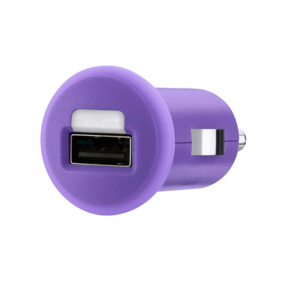  Belkin Micro Car Charger Purple 1A/1USB  USB   F8J018cwPUR