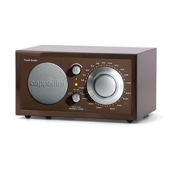 Акустическая система Tivoli Audio Model One Radio Cappellini Brown/Silver коричневая
