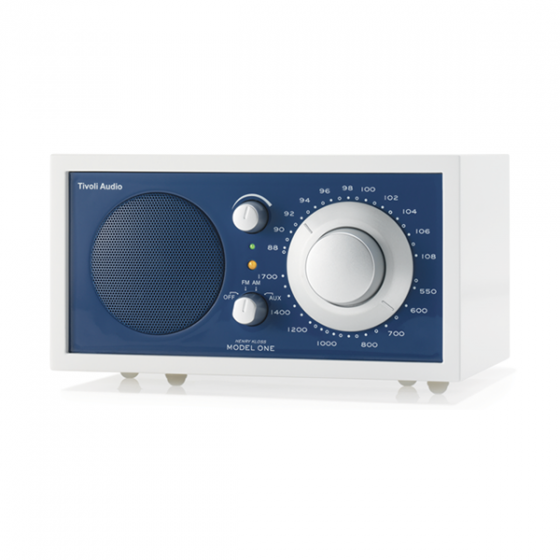Акустическая система Tivoli Audio Model One Radio Frost White Blue синяя/белая